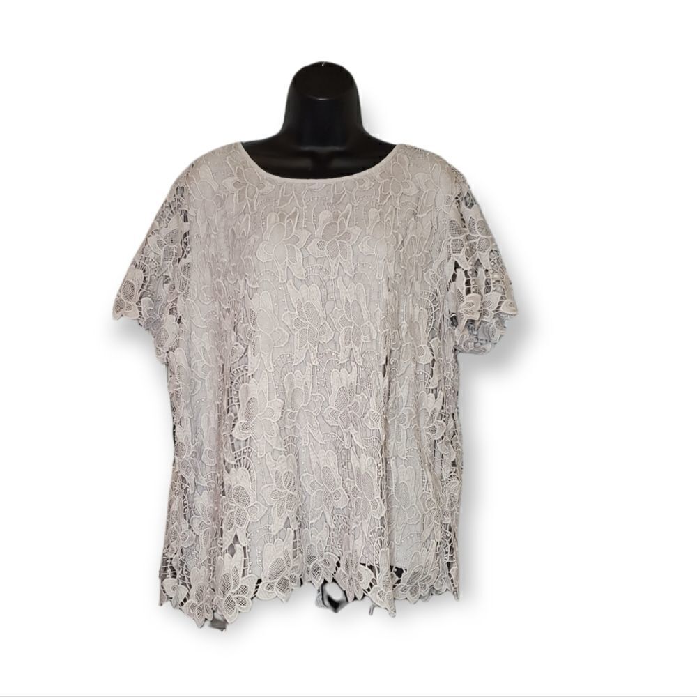 Nwt Philosophy Floral Lace Dress Top Size XXL NWT